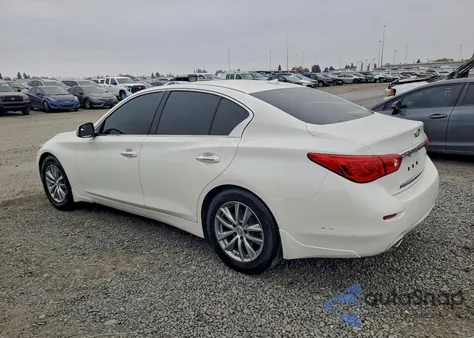 2016 Infiniti Q50 Premium z USA, uszkodzony, nr VIN JN1EV7AP0GM306116